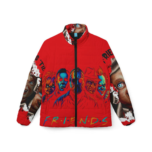 Vibrant Horror-Themed Puffer Jacket, Perfect for Fans of Iconic Horror Movies, Cozy Outerwear for Fall and Winter, Unique Gift for [...]