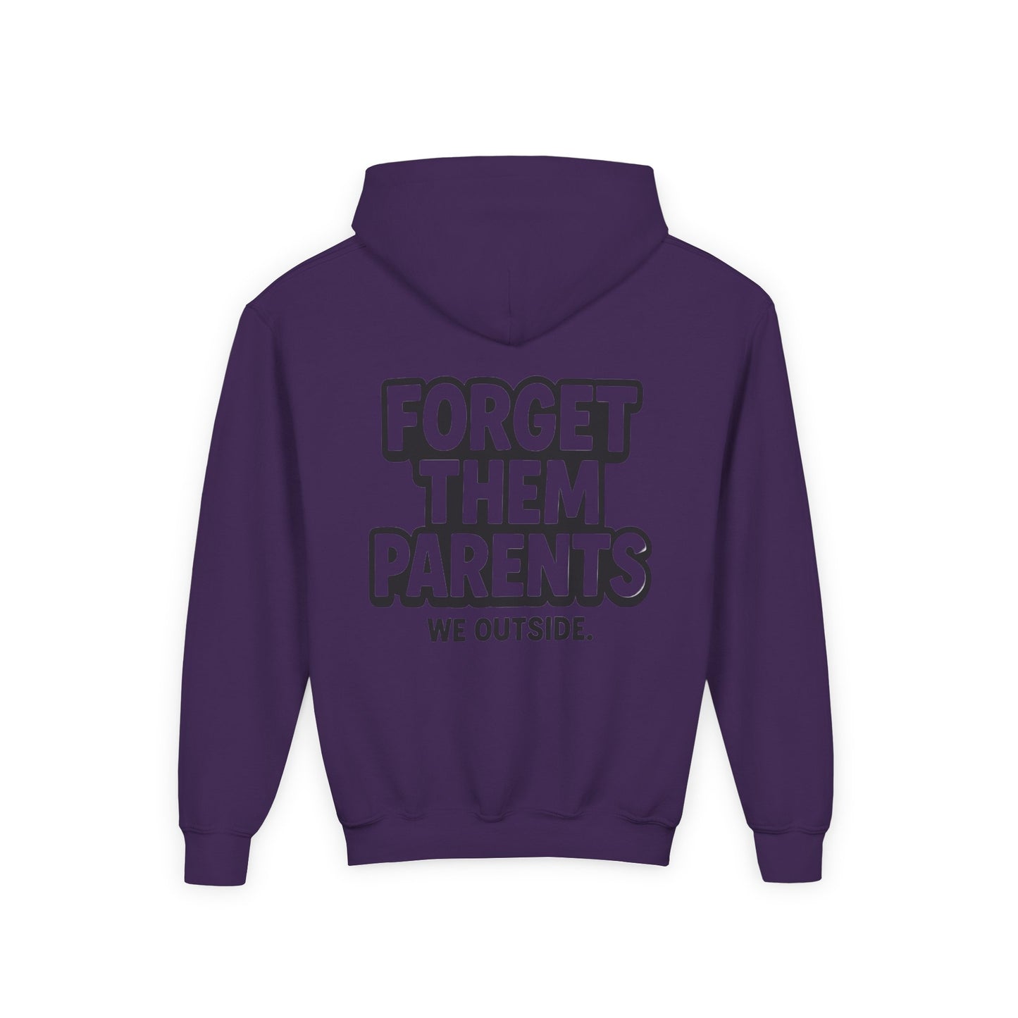 Youth Hoodie - Forget Them Parents | Trendy Sweatshirt for Teens | Perfect for Outdoor Fun, Gift for Birthday, Back to School, [...]