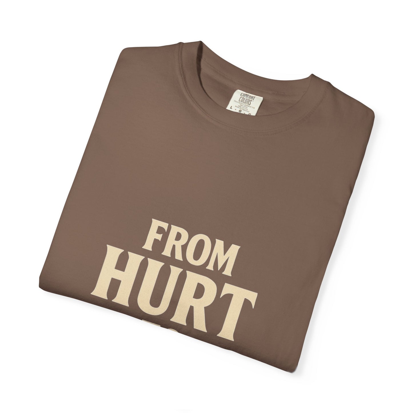 Inspirational Unisex T-Shirt: From Hurt to Hustle, Motivational Tee for Everyday Wear, Gift for Entrepreneurs, Positive Vibes, [...]