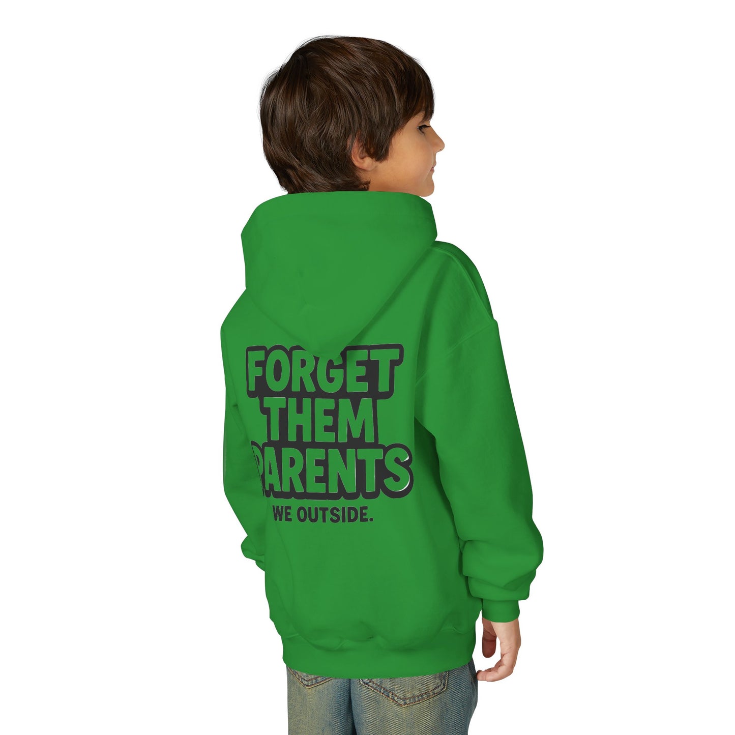 Youth Hoodie - Forget Them Parents | Trendy Sweatshirt for Teens | Perfect for Outdoor Fun, Gift for Birthday, Back to School, [...]