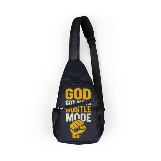 Stylish Hustle Mode Chest Bag for Everyday Use, Sling Bag, Fashion Accessory, Gift for Entrepreneurs, Trendy Travel Bag