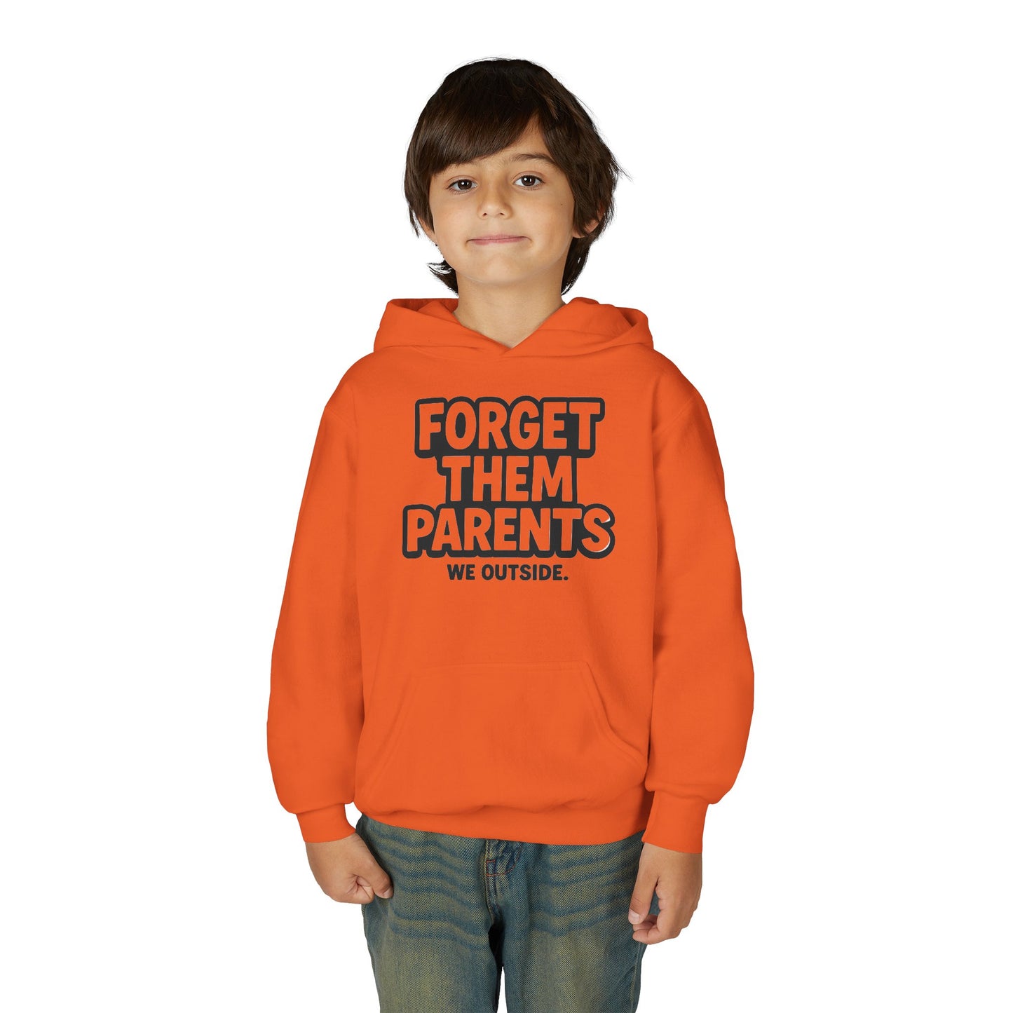 Youth Hoodie - Forget Them Parents | Trendy Sweatshirt for Teens | Perfect for Outdoor Fun, Gift for Birthday, Back to School, [...]
