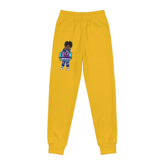 Youth Joggers with Inspirational Design, Comfortable Athletic Pants for Kids, Vibrant Activewear, Perfect for Playtime, Gifts