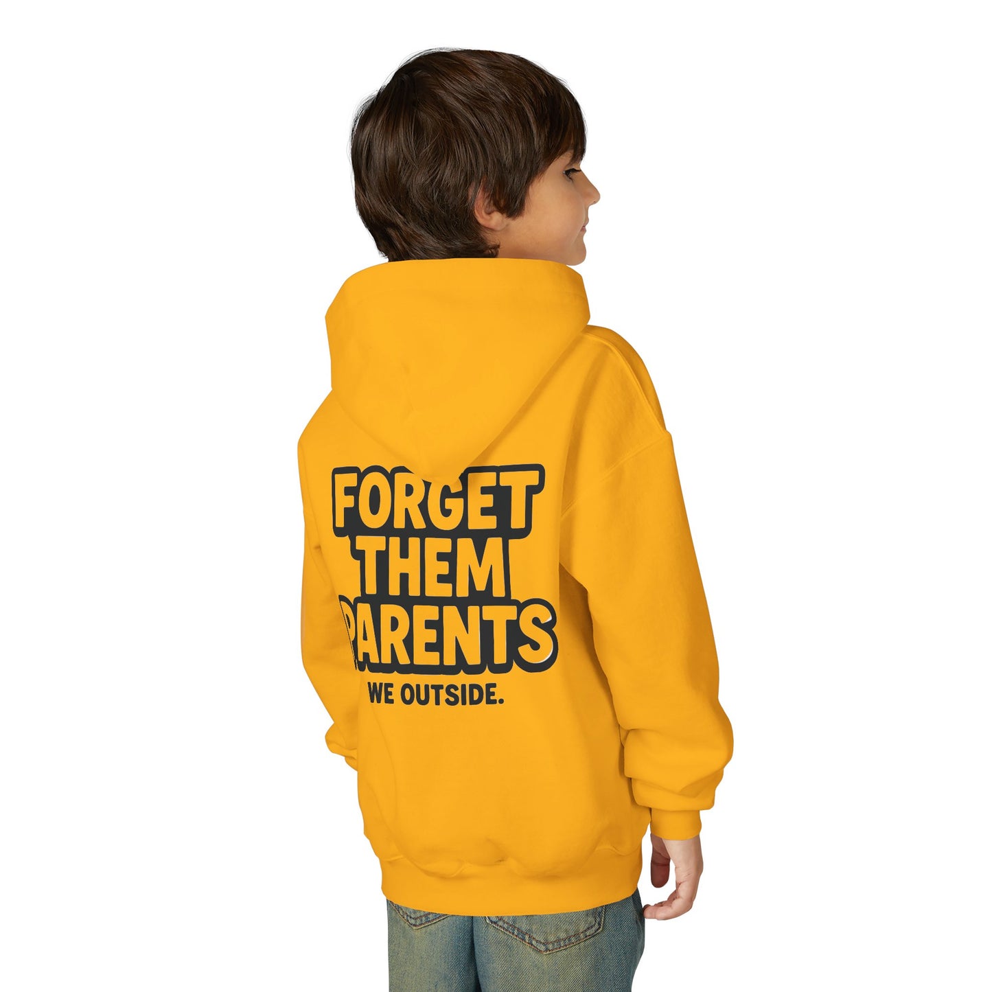 Youth Hoodie - Forget Them Parents | Trendy Sweatshirt for Teens | Perfect for Outdoor Fun, Gift for Birthday, Back to School, [...]