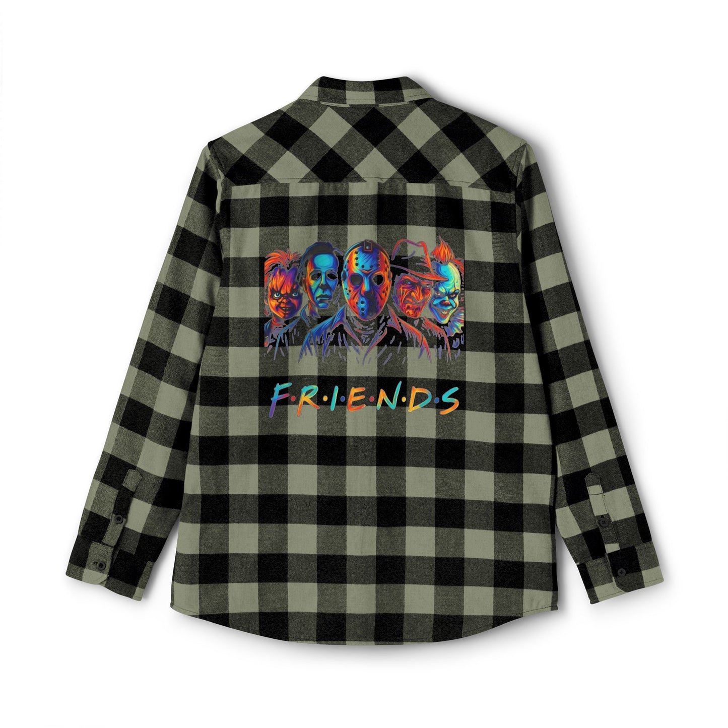 Unisex Flannel Shirt with Friends Design - Cozy Casual Wear for All Occasions, Perfect Gift for Friends, Outdoor Adventures, Fall [...]