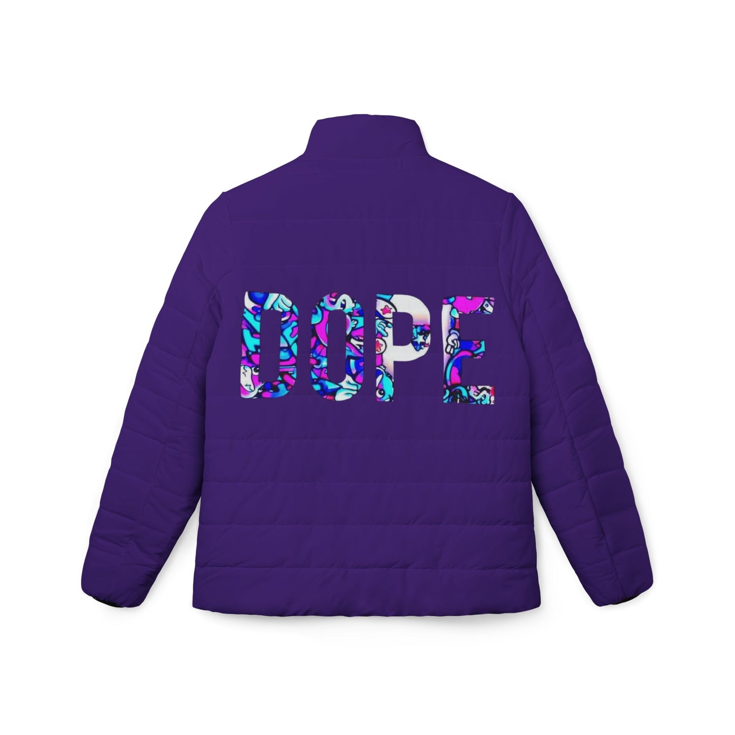 Trendy Women’s Puffer Jacket, Stylish Cold Weather Wear, Fashion Outerwear, Dope Design, Perfect for Winter Activities, Gift Idea
