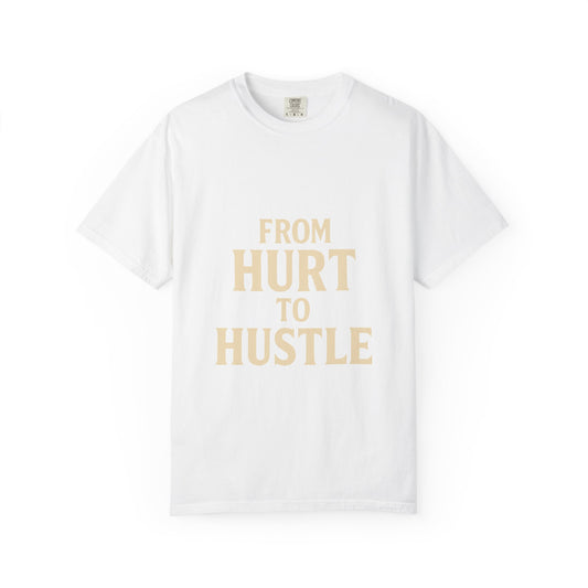 Inspirational Unisex T-Shirt: From Hurt to Hustle, Motivational Tee for Everyday Wear, Gift for Entrepreneurs, Positive Vibes, [...]