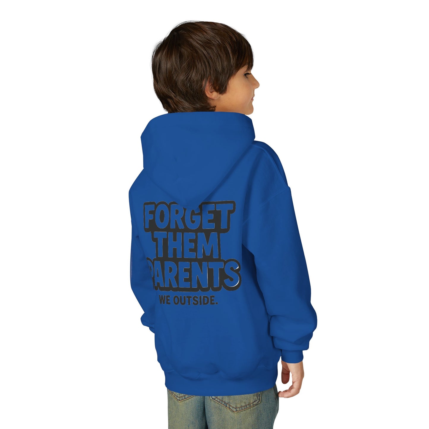 Youth Hoodie - Forget Them Parents | Trendy Sweatshirt for Teens | Perfect for Outdoor Fun, Gift for Birthday, Back to School, [...]