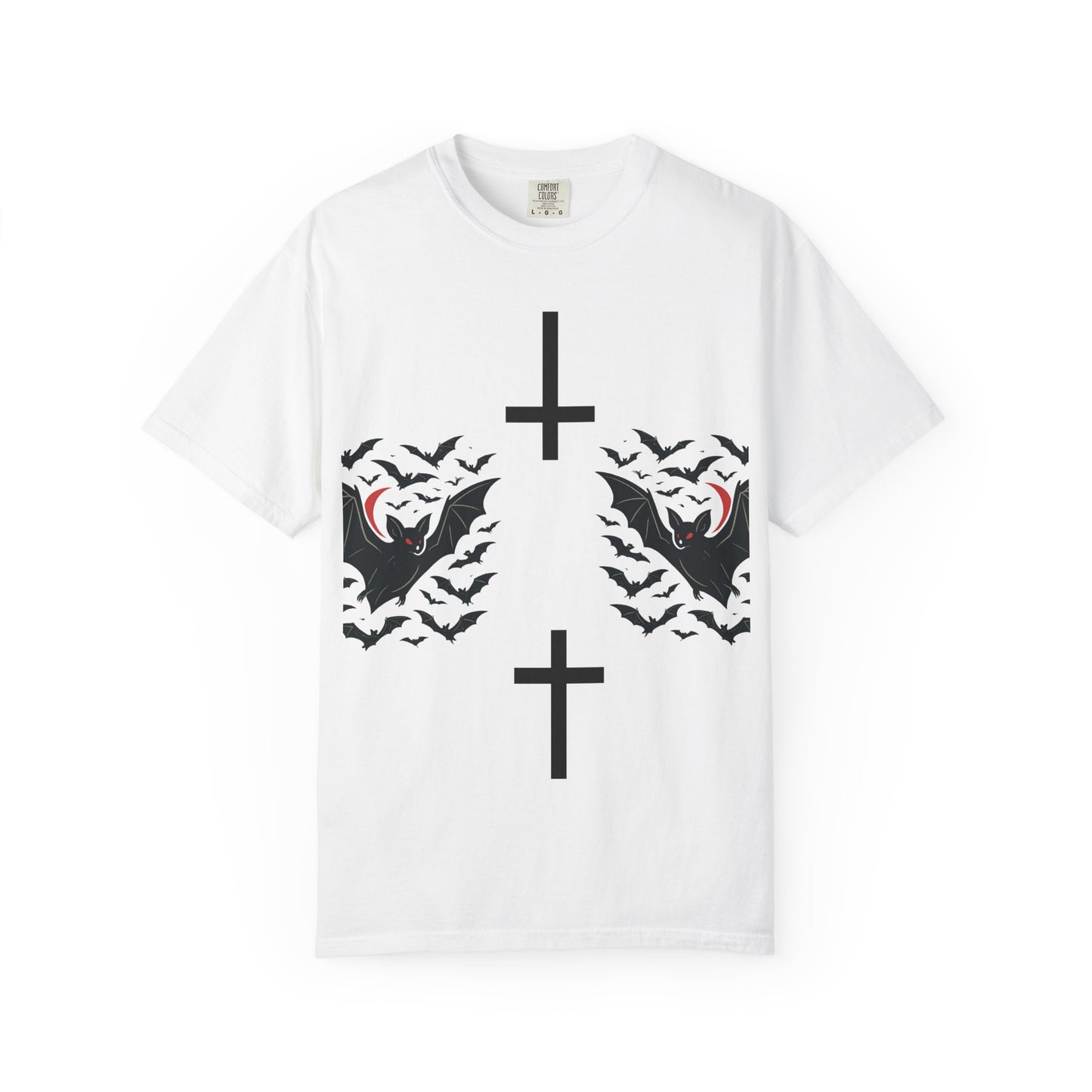 Gothic Bat T-Shirt - Unisex Vibe, Perfect for Halloween, Alternative Fashion, Graphic Tee, Gift for Him/Her/Nonbinary
