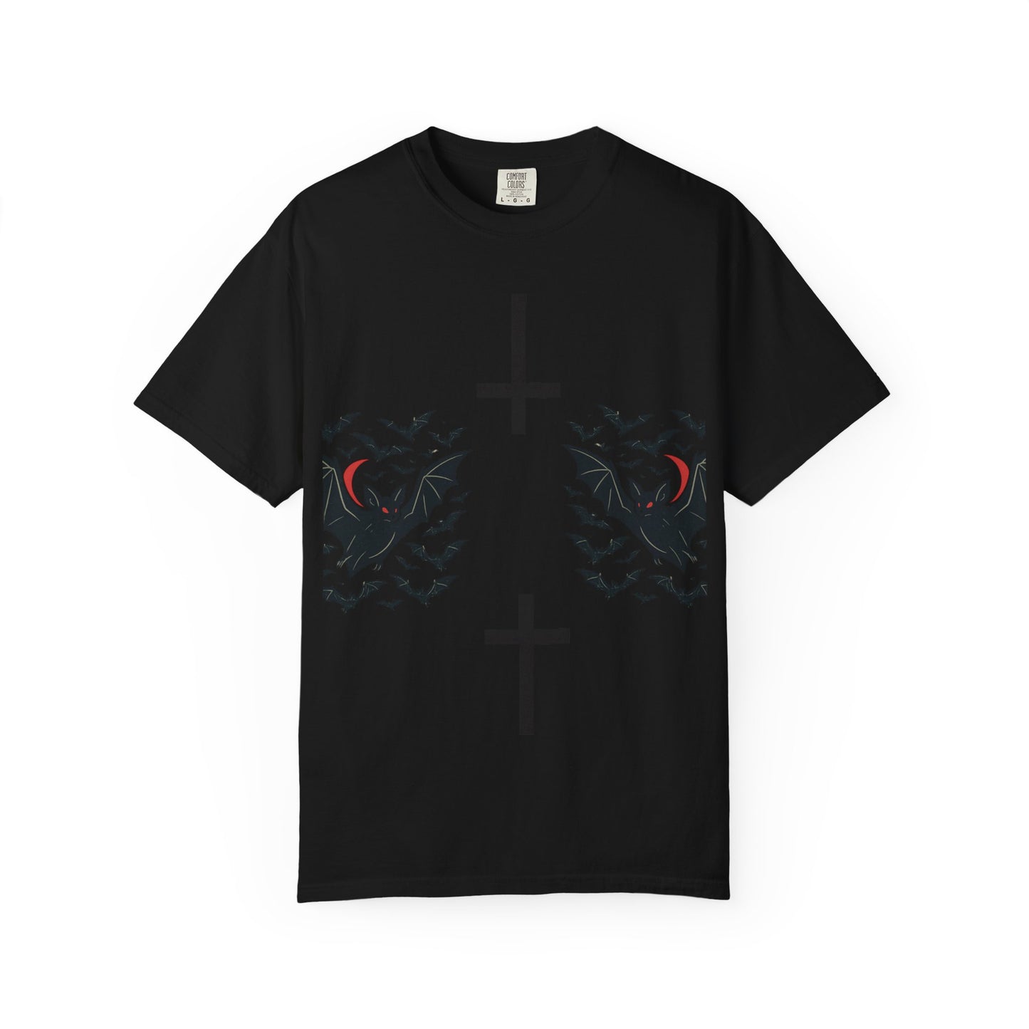Gothic Bat T-Shirt - Unisex Vibe, Perfect for Halloween, Alternative Fashion, Graphic Tee, Gift for Him/Her/Nonbinary