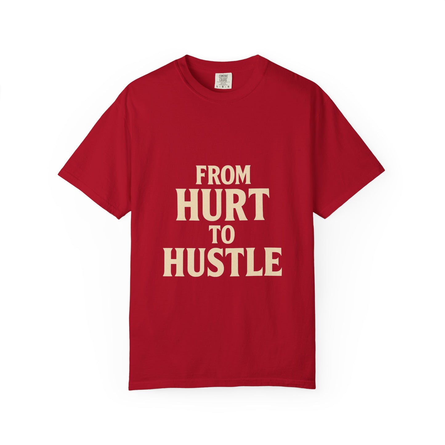 Inspirational Unisex T-Shirt: From Hurt to Hustle, Motivational Tee for Everyday Wear, Gift for Entrepreneurs, Positive Vibes, [...]