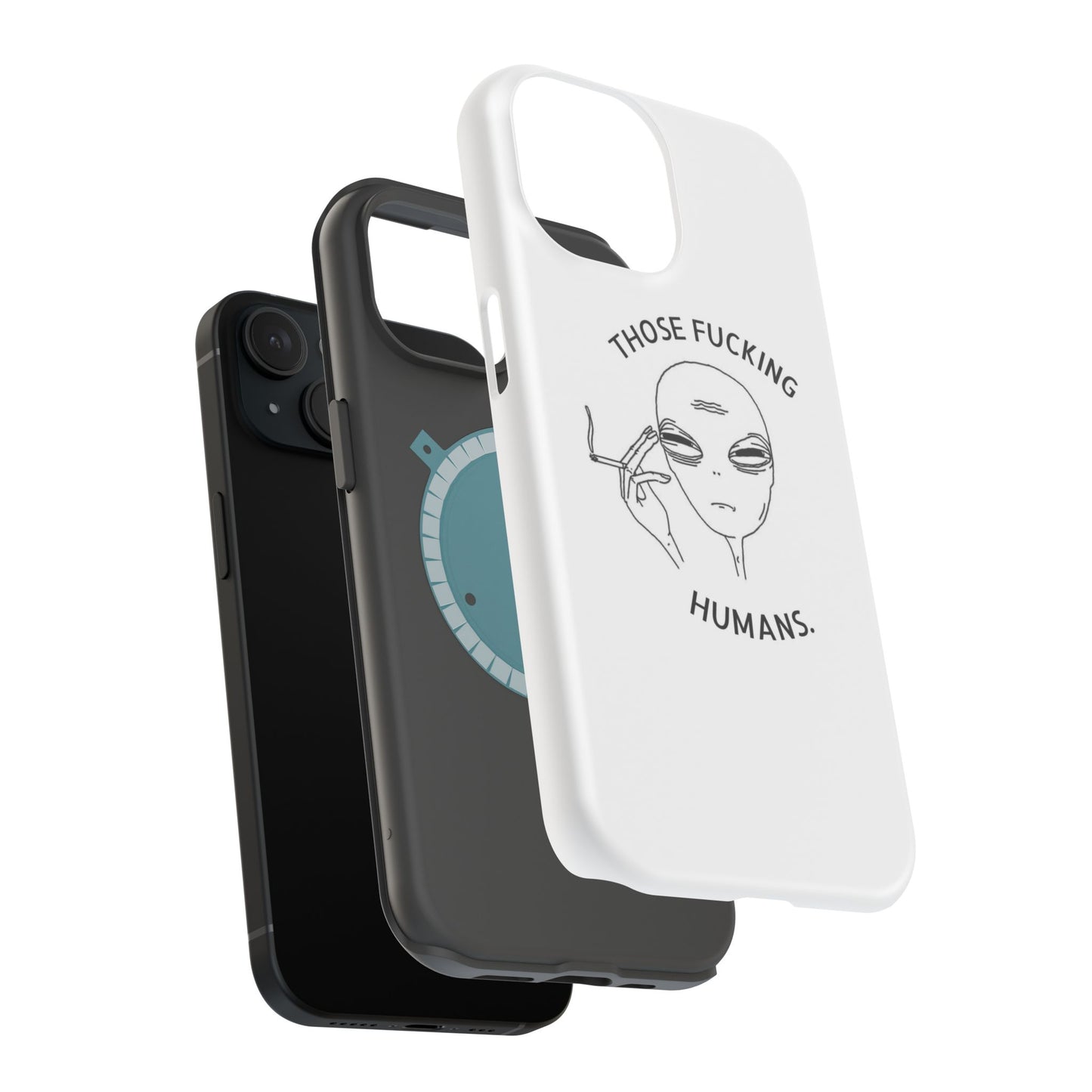 Alien-Inspired Magnetic Phone Cases | Unique Humor, Gifts for Friends, Stylish Protection, Quirky Phone Accessories, Birthday Gifts, [...]