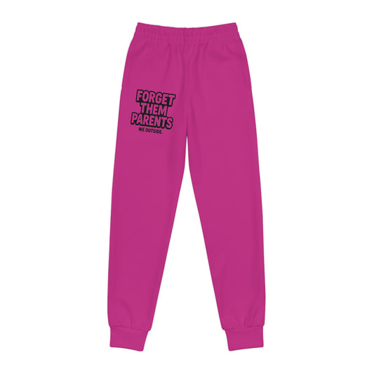 Youth Joggers with Fun Parental Sayings, Trendy Activewear for Kids, Perfect for Gifts, School, Casual Wear, and Family Outings