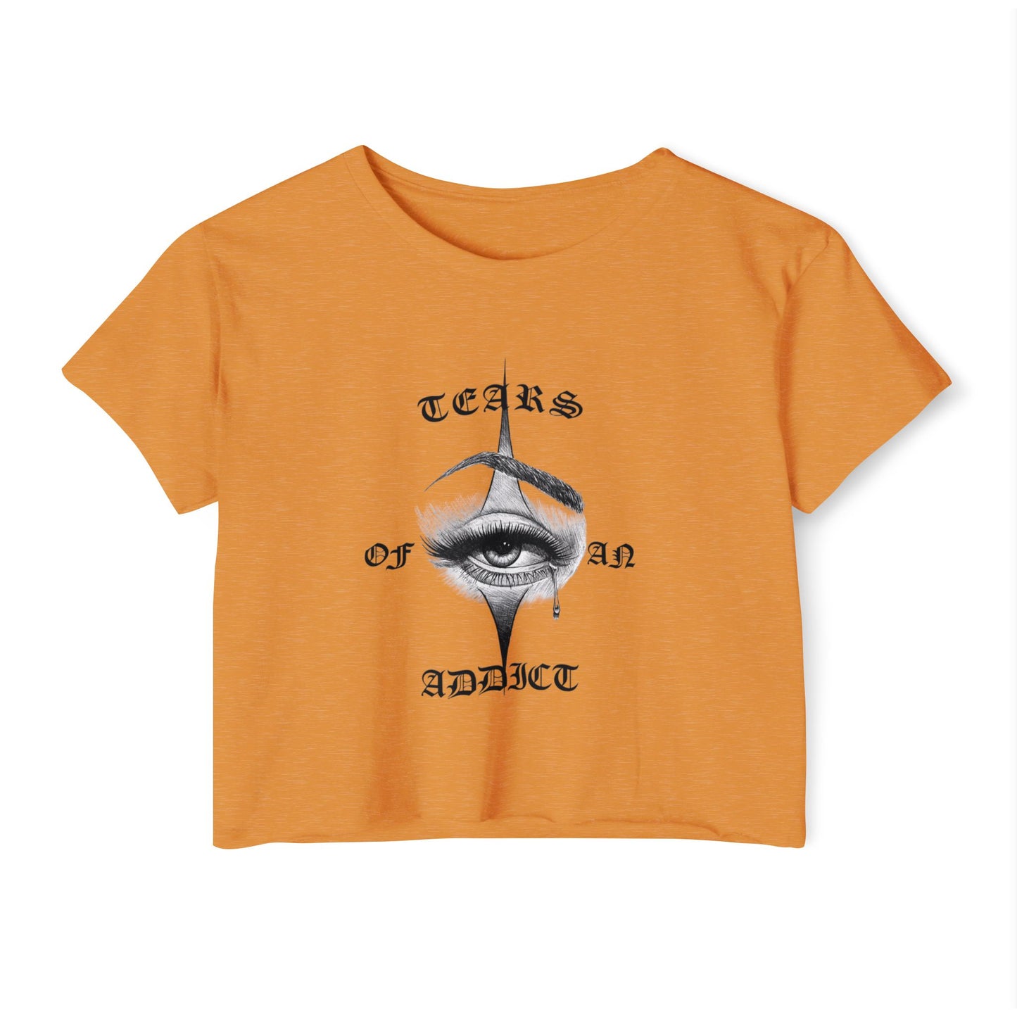 Women's Festival Crop Top with Unique Eye Design, Boho Crop Top, Festival Wear, Street Style Tee, Music Festival Outfit, Summer [...]