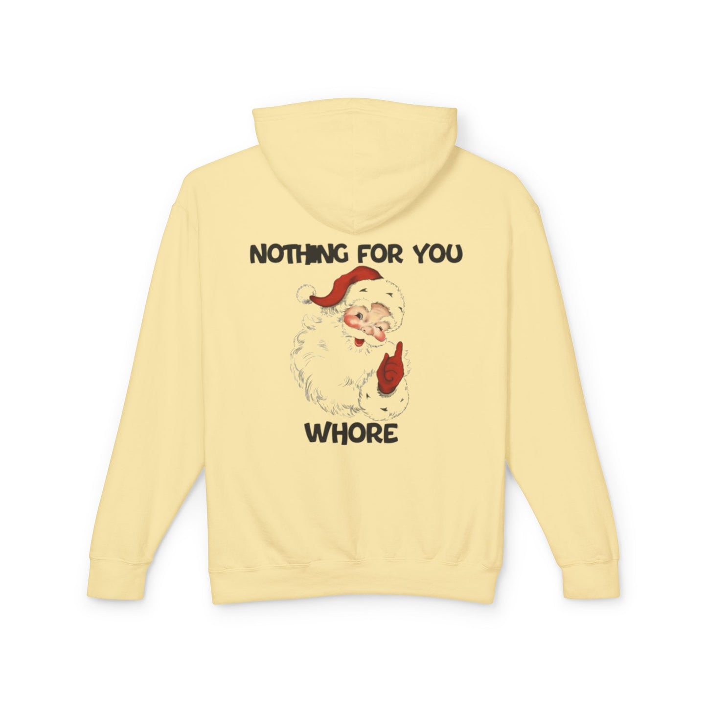 Funny Holiday Hooded Sweatshirt for Christmas, Humorous Gift, Unisex Lightweight Pullover, Santa Joke Hoodie, Christmas Apparel, [...]