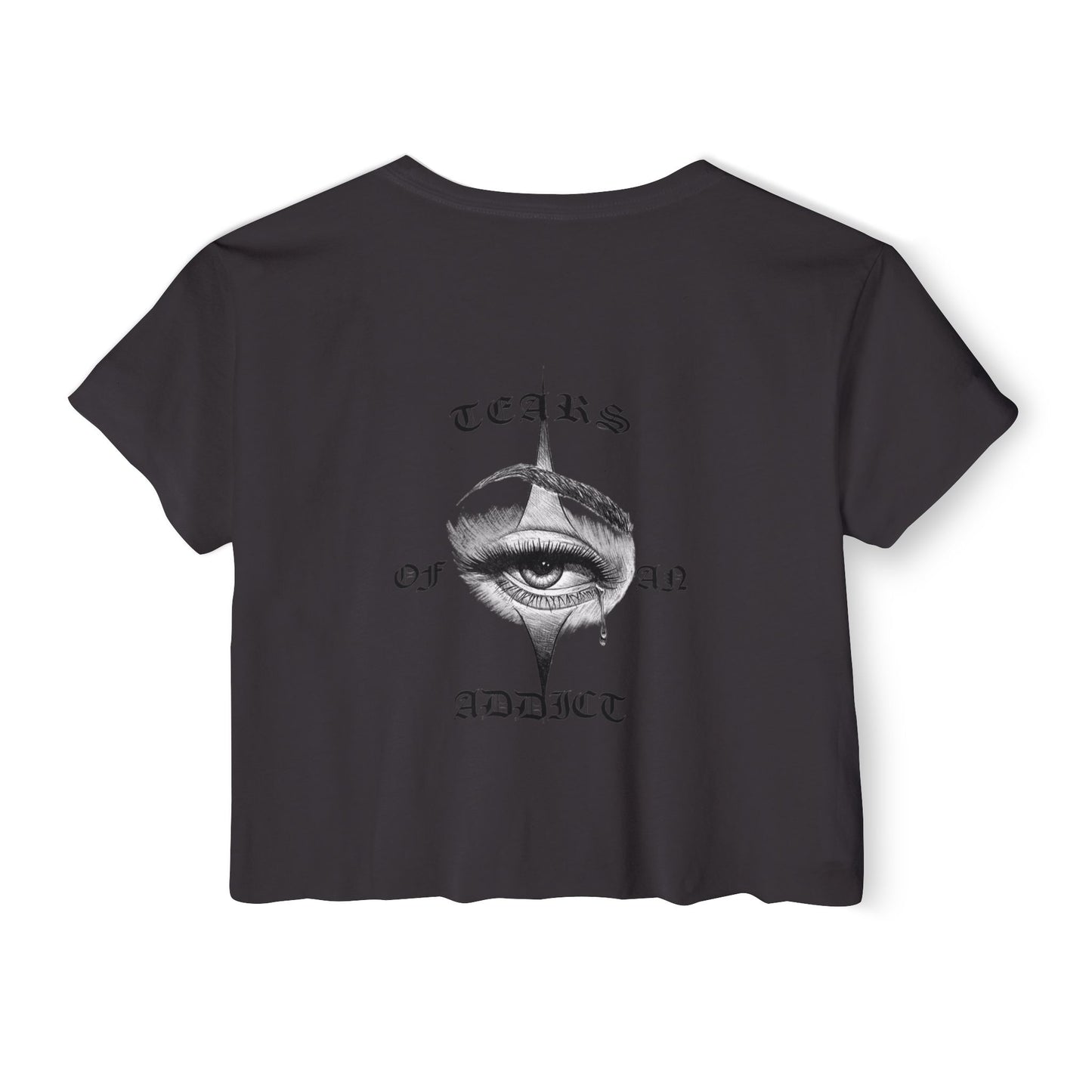 Women's Festival Crop Top with Unique Eye Design, Boho Crop Top, Festival Wear, Street Style Tee, Music Festival Outfit, Summer [...]