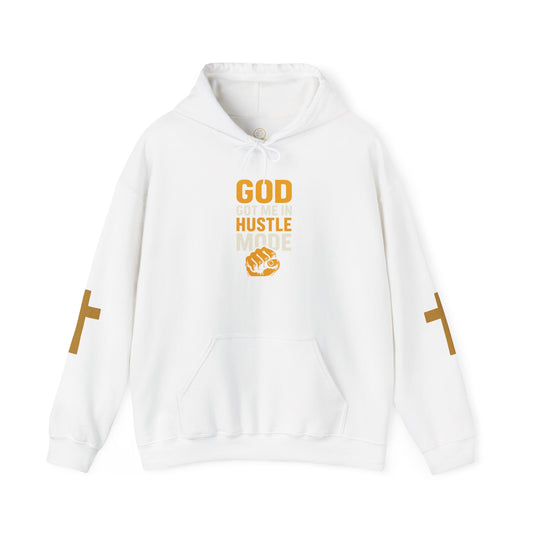 God Hustle Mode Hoodie - Unisex Heavy Blend Sweatshirt for Motivation, Inspirational Gift, Fitness Enthusiast, Daily Wear, Faith-Based [...]