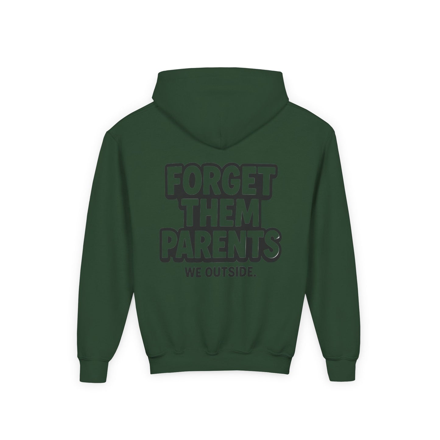 Youth Hoodie - Forget Them Parents | Trendy Sweatshirt for Teens | Perfect for Outdoor Fun, Gift for Birthday, Back to School, [...]