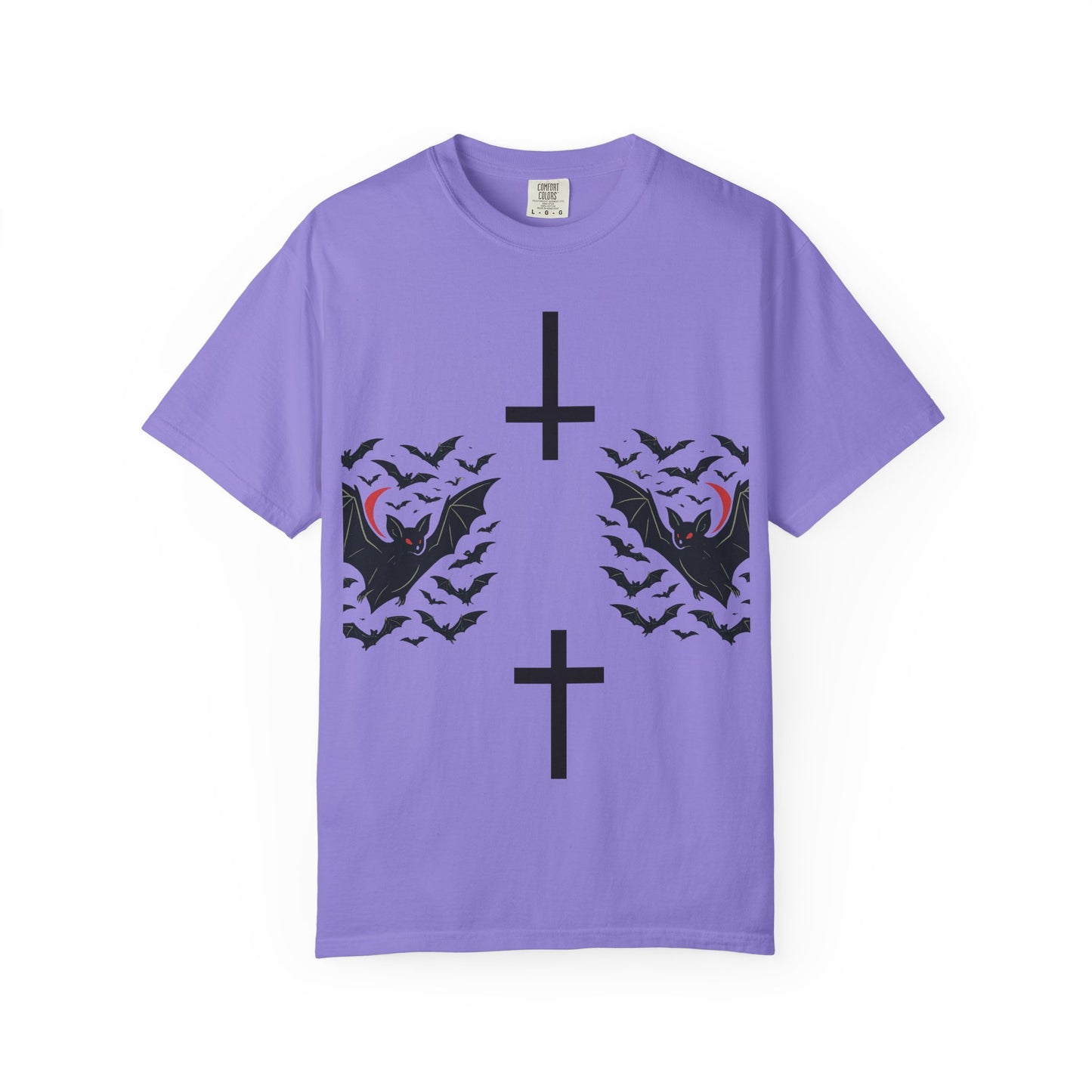Gothic Bat T-Shirt - Unisex Vibe, Perfect for Halloween, Alternative Fashion, Graphic Tee, Gift for Him/Her/Nonbinary