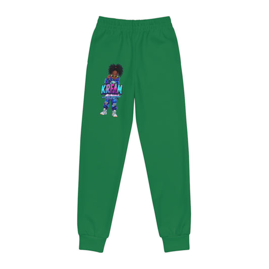 Youth Joggers with Bold Design, Trendy Athletic Pants for Kids, Stylish Activewear, Perfect for Playdates and Sports