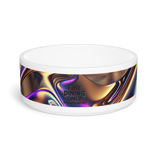 Stylish Pet Bowl with Unique Design | Fine Dining for Pets, Dog Decor, Cat Accessories, Pet Gifts, Modern Pet Supplies