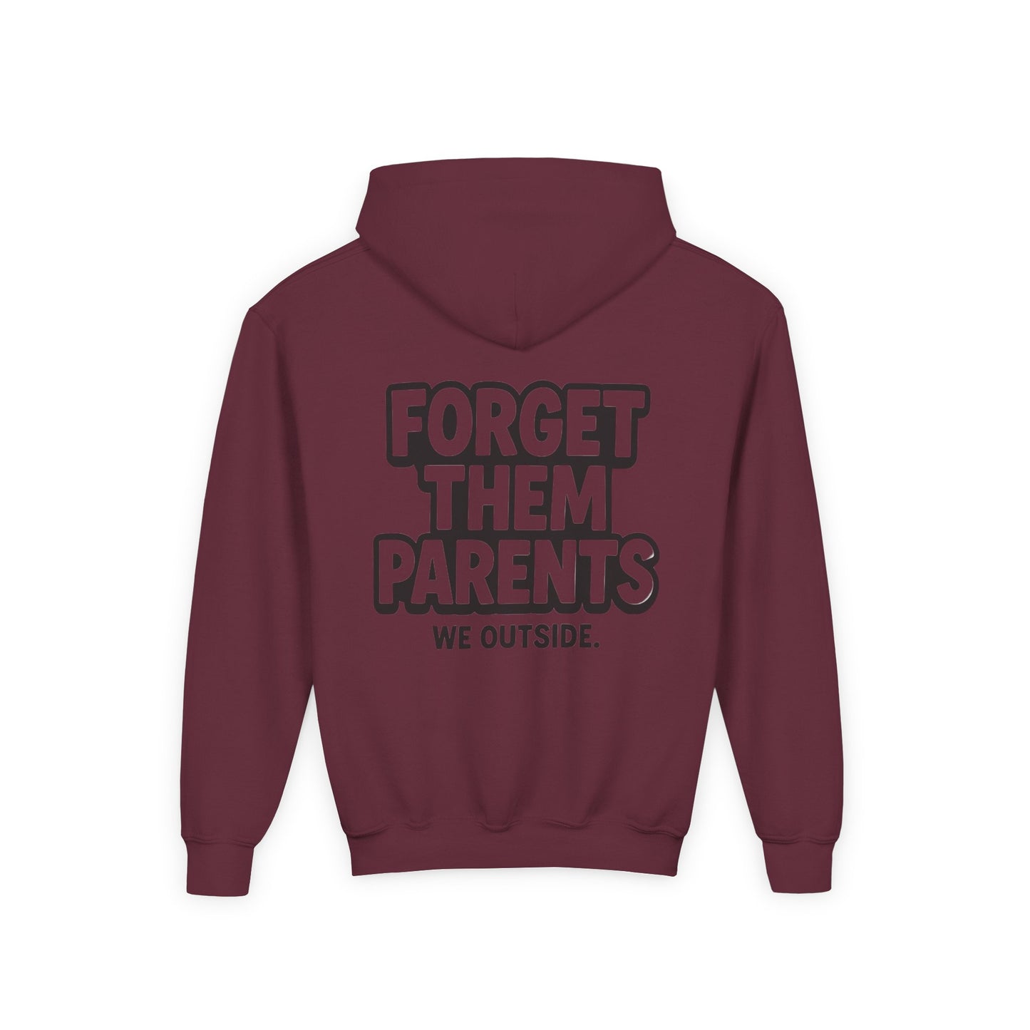Youth Hoodie - Forget Them Parents | Trendy Sweatshirt for Teens | Perfect for Outdoor Fun, Gift for Birthday, Back to School, [...]