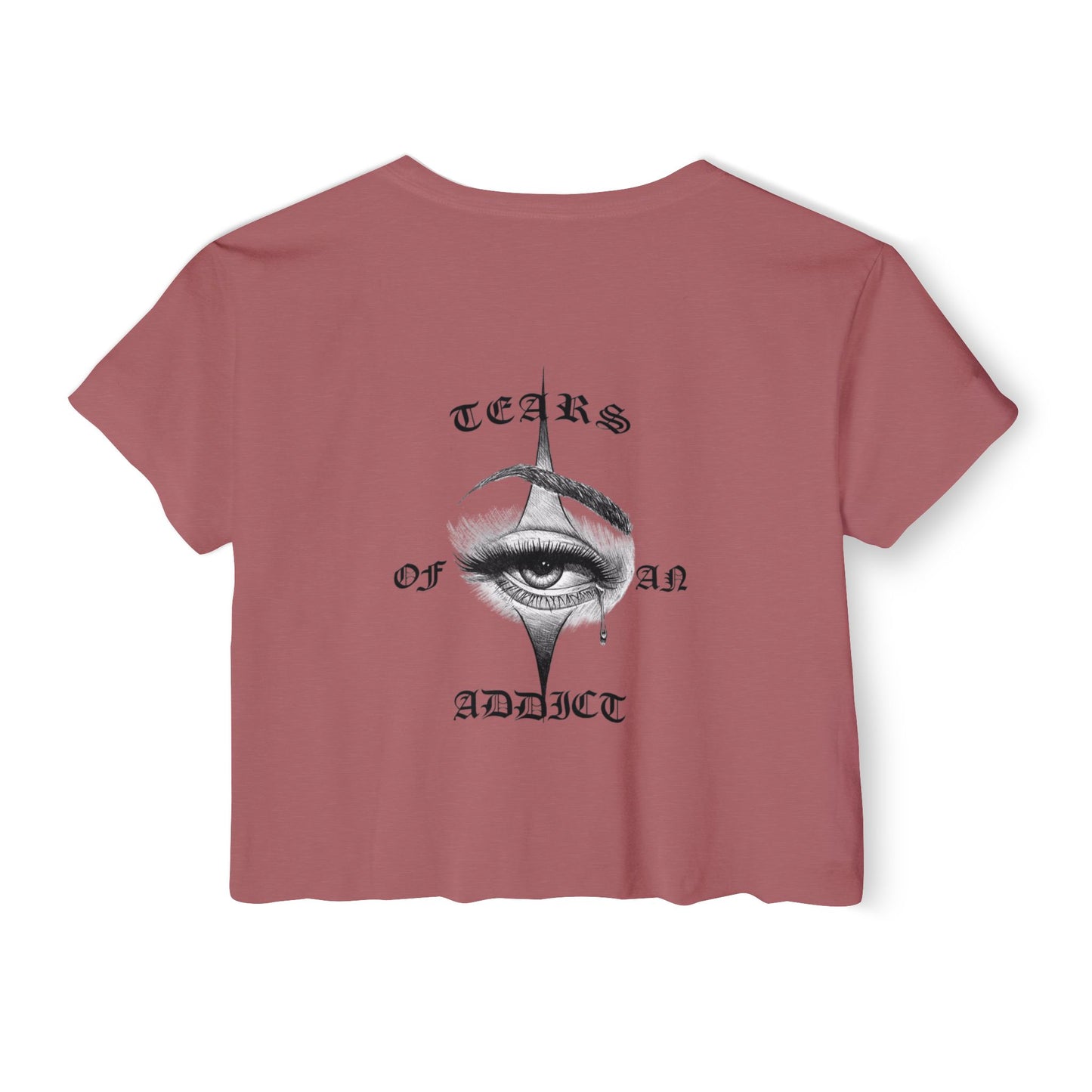 Women's Festival Crop Top with Unique Eye Design, Boho Crop Top, Festival Wear, Street Style Tee, Music Festival Outfit, Summer [...]