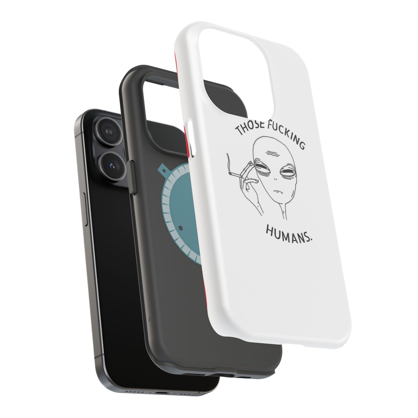 Alien-Inspired Magnetic Phone Cases | Unique Humor, Gifts for Friends, Stylish Protection, Quirky Phone Accessories, Birthday Gifts, [...]