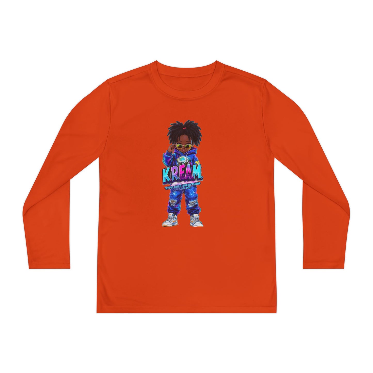 Youth Long Sleeve Tee for Trendy Kids, Cool Graphic Tee, Perfect for Birthdays, Playdates, School Events, Unique Gift Idea