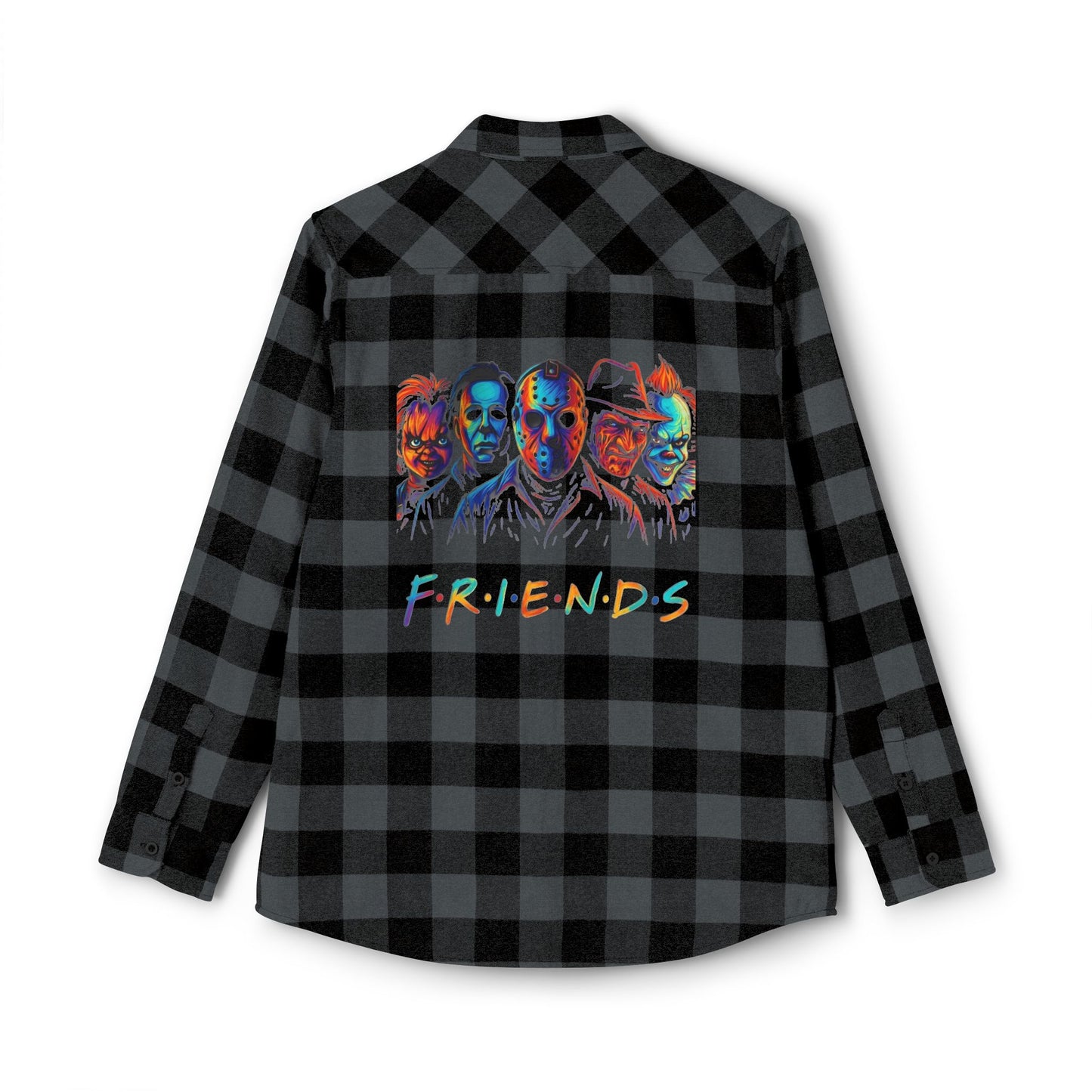 Unisex Flannel Shirt with Friends Design - Cozy Casual Wear for All Occasions, Perfect Gift for Friends, Outdoor Adventures, Fall [...]