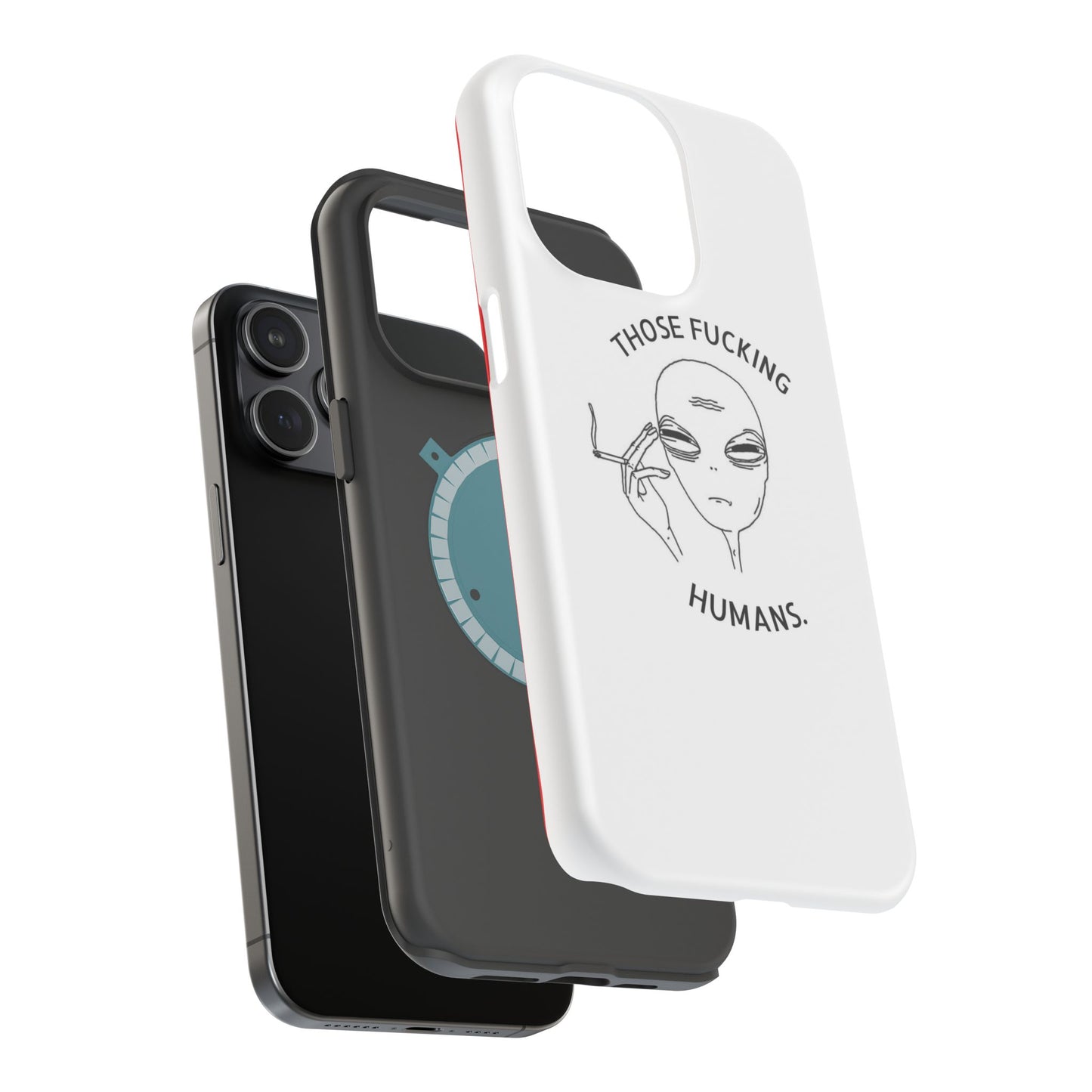 Alien-Inspired Magnetic Phone Cases | Unique Humor, Gifts for Friends, Stylish Protection, Quirky Phone Accessories, Birthday Gifts, [...]