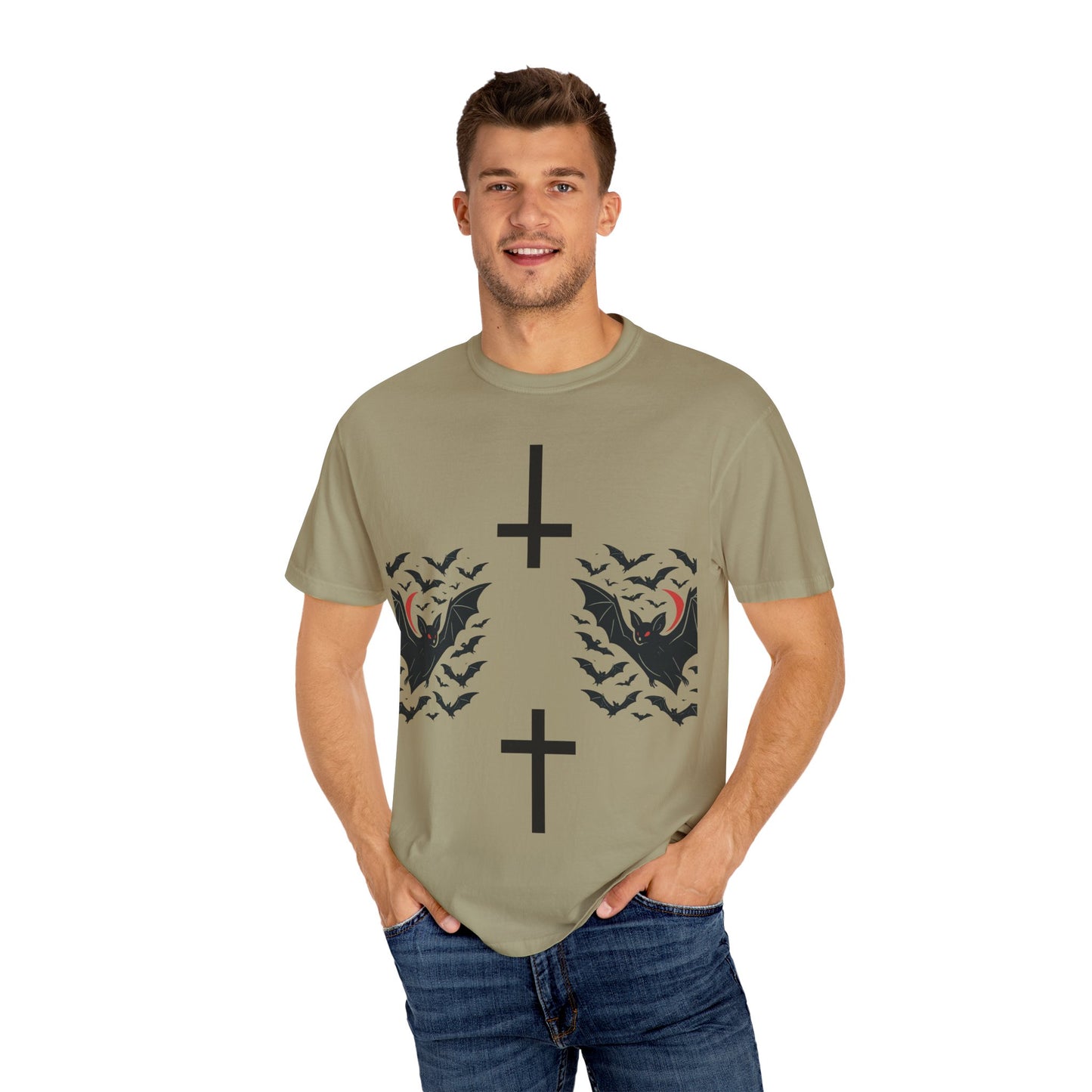 Gothic Bat T-Shirt - Unisex Vibe, Perfect for Halloween, Alternative Fashion, Graphic Tee, Gift for Him/Her/Nonbinary