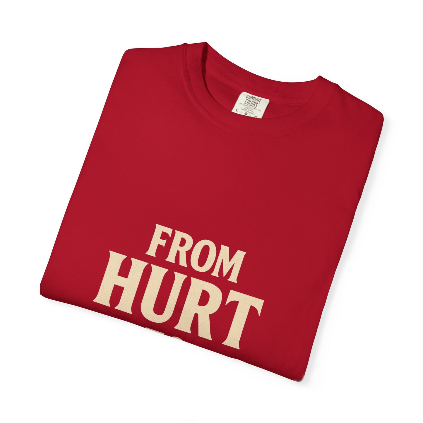 Inspirational Unisex T-Shirt: From Hurt to Hustle, Motivational Tee for Everyday Wear, Gift for Entrepreneurs, Positive Vibes, [...]