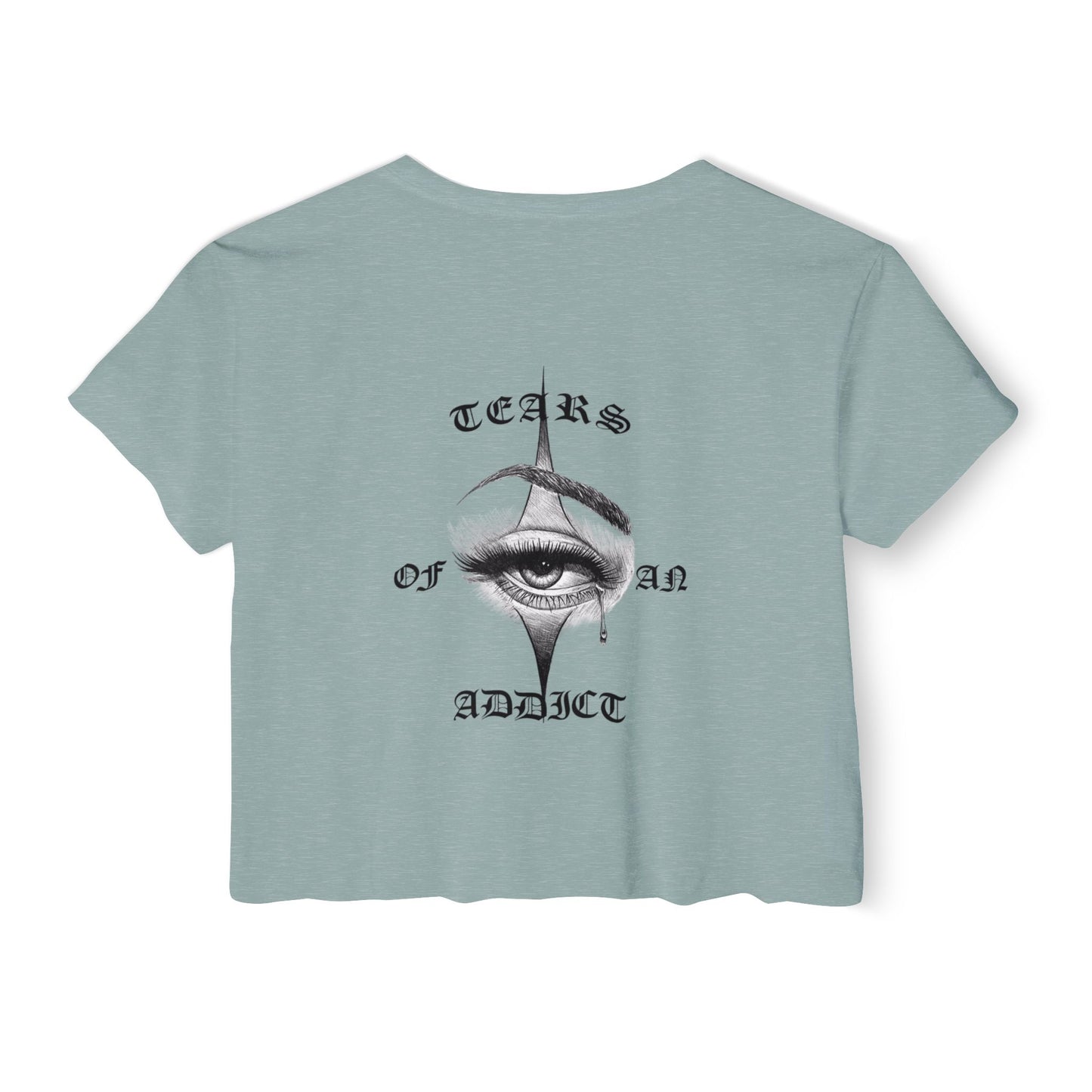 Women's Festival Crop Top with Unique Eye Design, Boho Crop Top, Festival Wear, Street Style Tee, Music Festival Outfit, Summer [...]