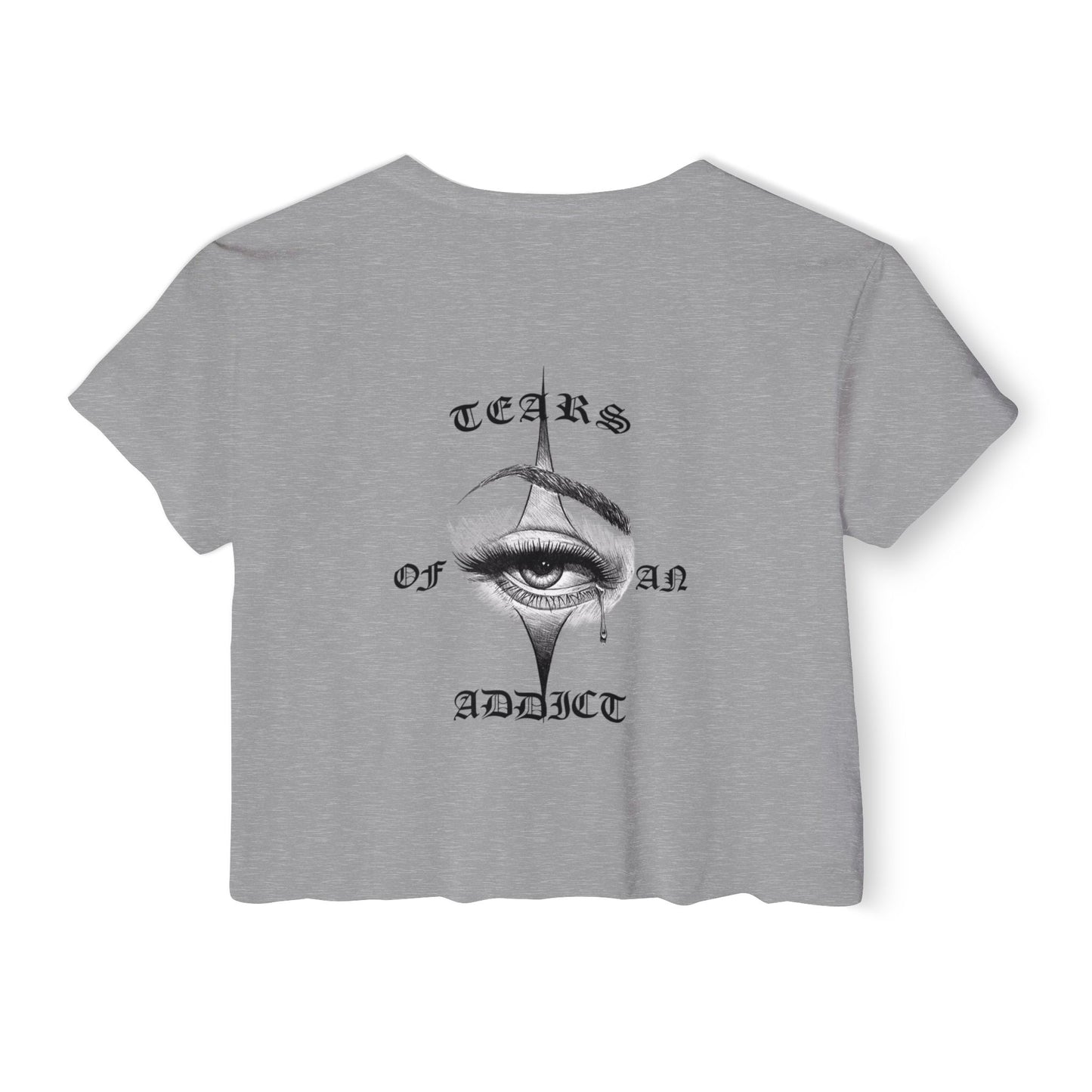 Women's Festival Crop Top with Unique Eye Design, Boho Crop Top, Festival Wear, Street Style Tee, Music Festival Outfit, Summer [...]