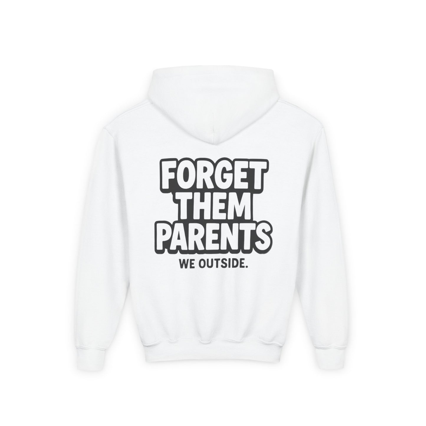 Youth Hoodie - Forget Them Parents | Trendy Sweatshirt for Teens | Perfect for Outdoor Fun, Gift for Birthday, Back to School, [...]