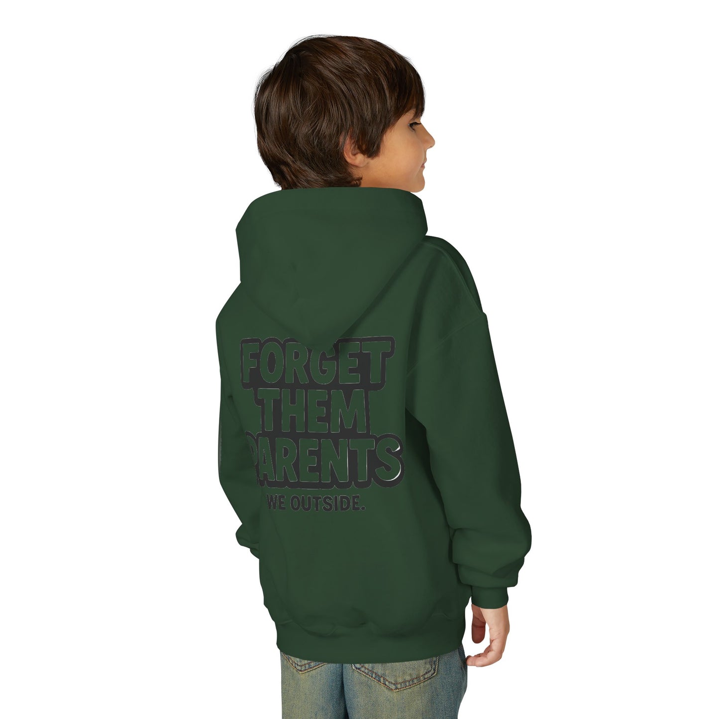 Youth Hoodie - Forget Them Parents | Trendy Sweatshirt for Teens | Perfect for Outdoor Fun, Gift for Birthday, Back to School, [...]