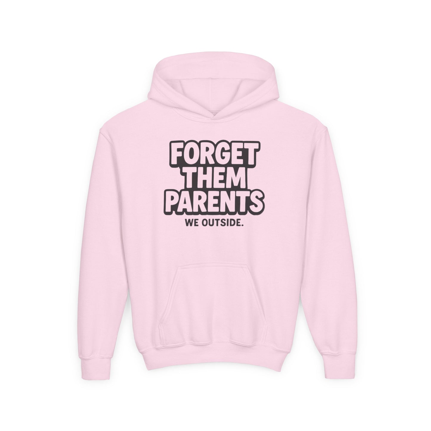 Youth Hoodie - Forget Them Parents | Trendy Sweatshirt for Teens | Perfect for Outdoor Fun, Gift for Birthday, Back to School, [...]