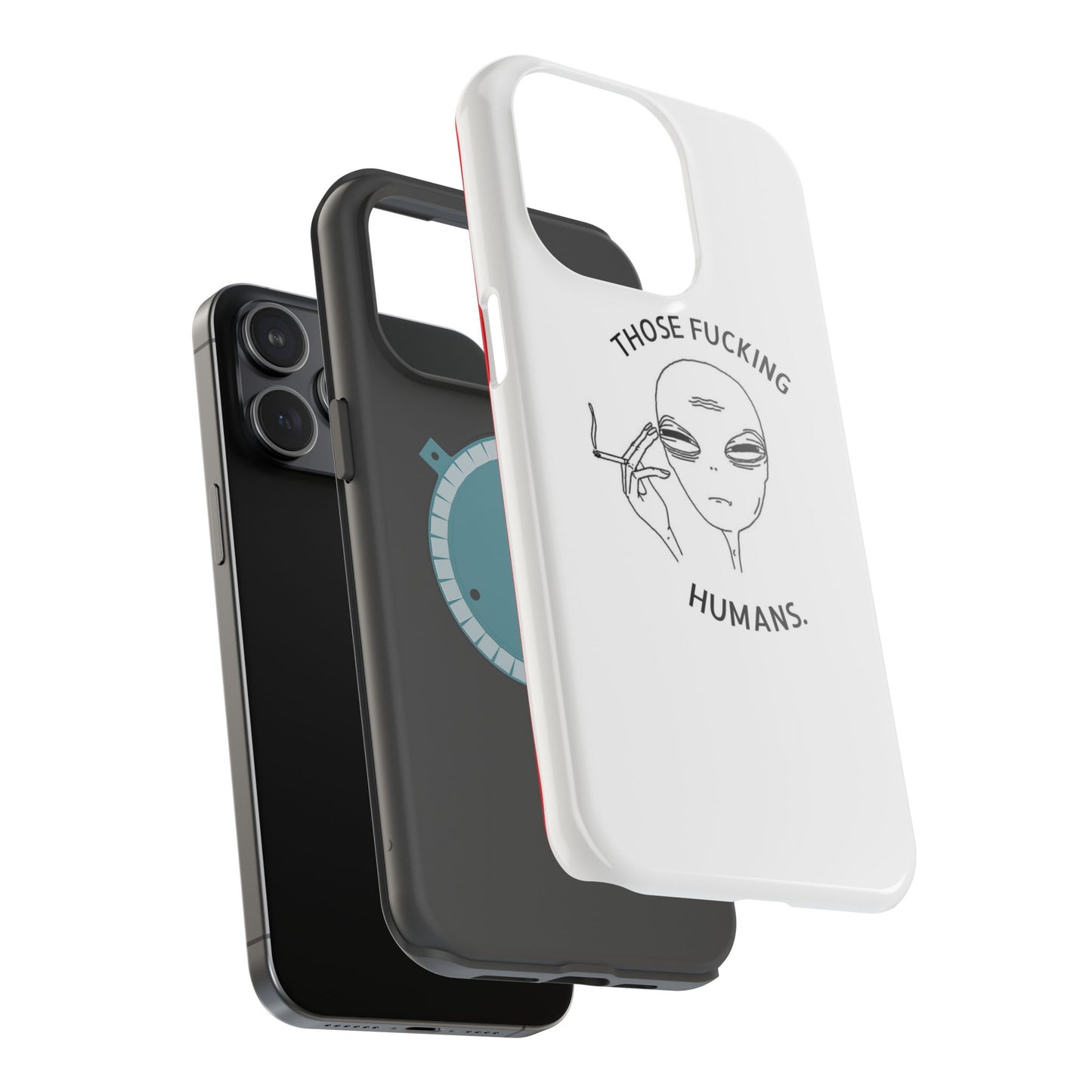 Alien-Inspired Magnetic Phone Cases | Unique Humor, Gifts for Friends, Stylish Protection, Quirky Phone Accessories, Birthday Gifts, [...]