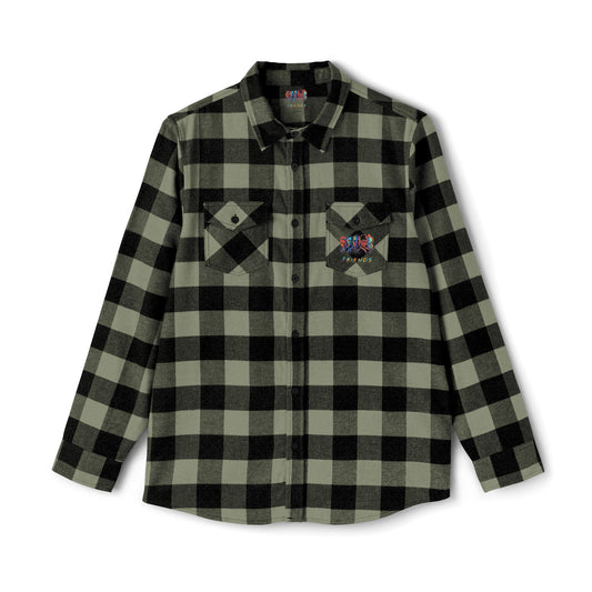 Chic Unisex Flannel Shirt, Cozy Checkered Shirt for Everyday Wear, Perfect Gift for Halloween, Layered Style for Men and Women