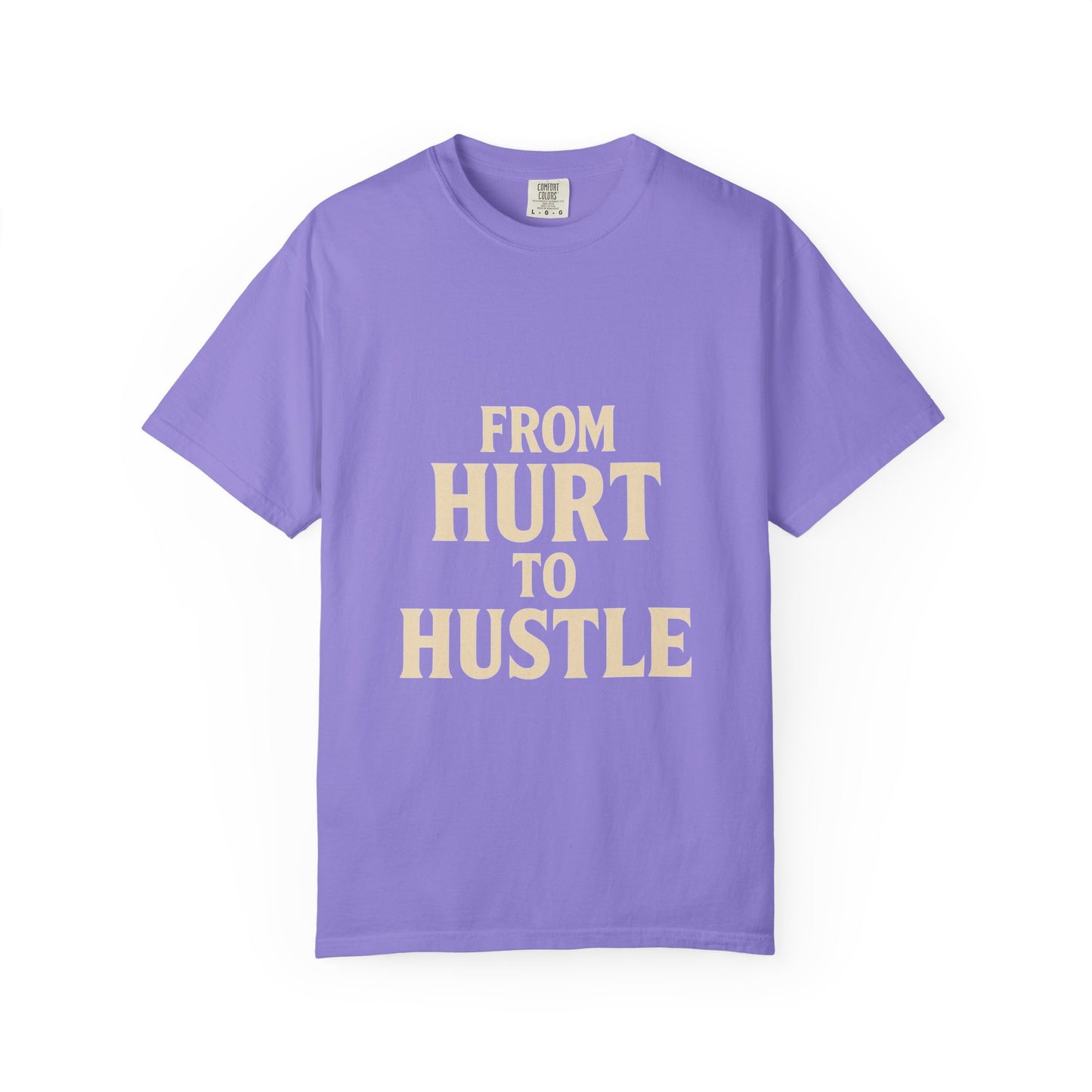 Inspirational Unisex T-Shirt: From Hurt to Hustle, Motivational Tee for Everyday Wear, Gift for Entrepreneurs, Positive Vibes, [...]
