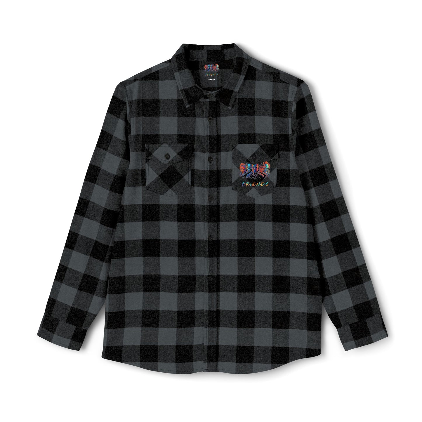 Unisex Flannel Shirt with Friends Design - Cozy Casual Wear for All Occasions, Perfect Gift for Friends, Outdoor Adventures, Fall [...]