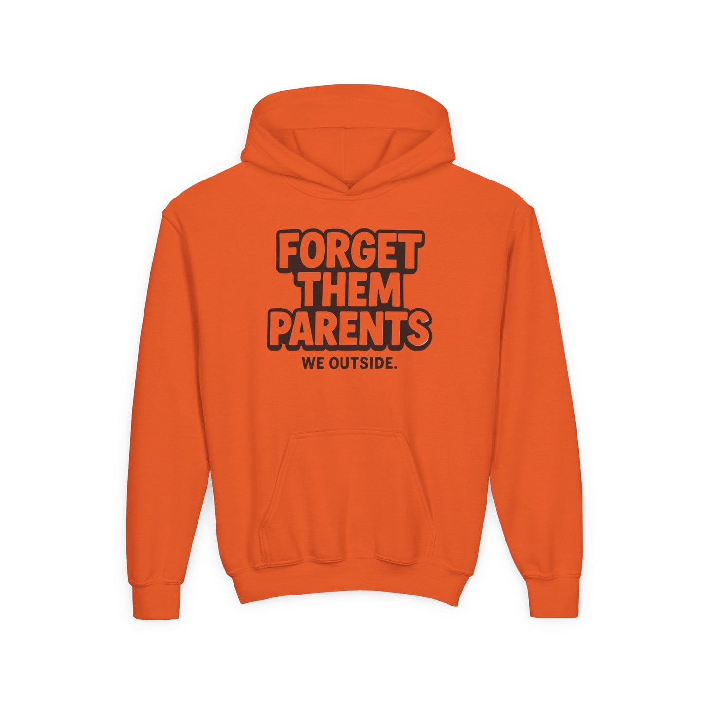 Youth Hoodie - Forget Them Parents | Trendy Sweatshirt for Teens | Perfect for Outdoor Fun, Gift for Birthday, Back to School, [...]