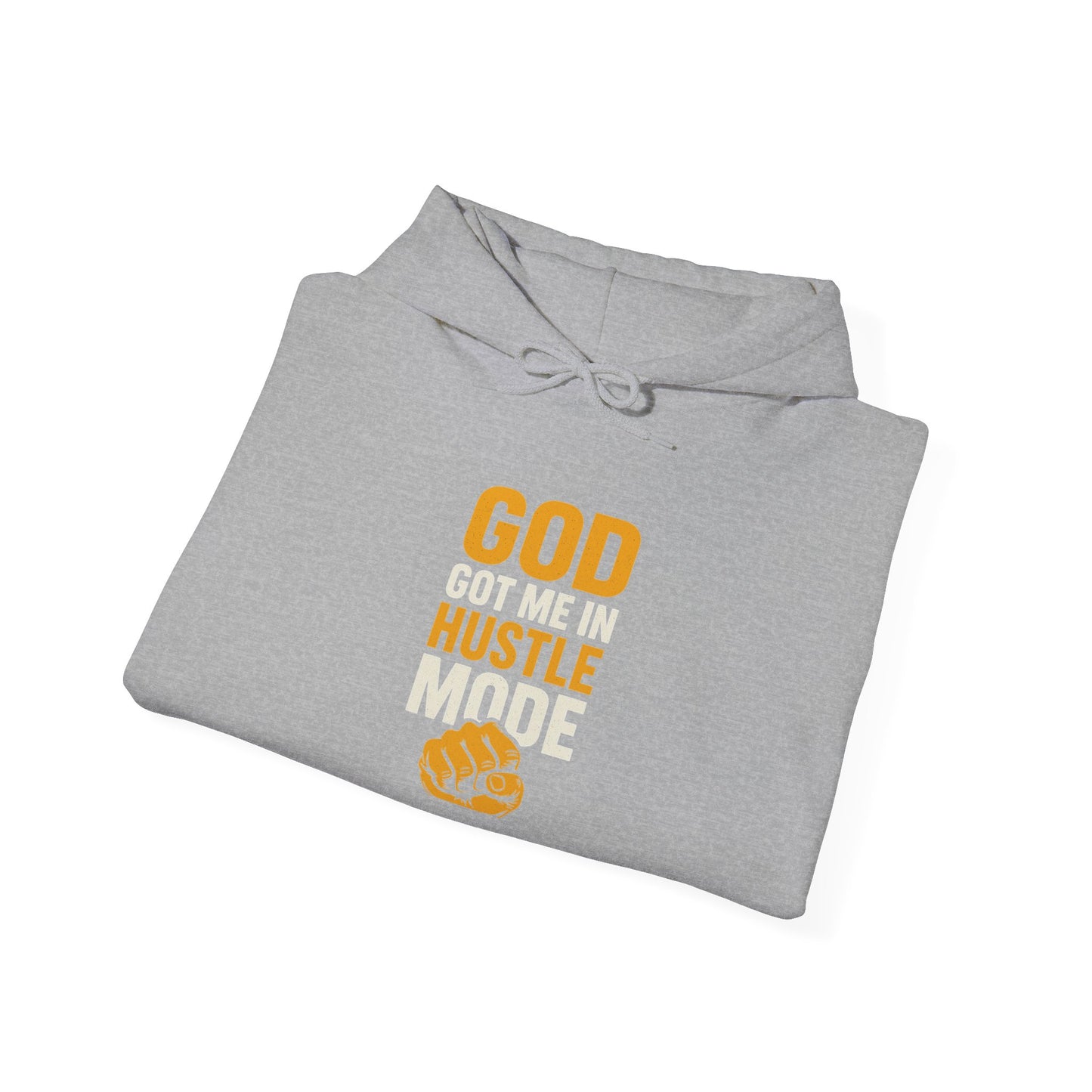 God Hustle Mode Hoodie - Unisex Heavy Blend Sweatshirt for Motivation, Inspirational Gift, Fitness Enthusiast, Daily Wear, Faith-Based [...]