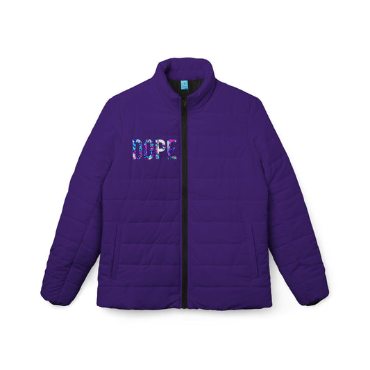Trendy Women’s Puffer Jacket, Stylish Cold Weather Wear, Fashion Outerwear, Dope Design, Perfect for Winter Activities, Gift Idea