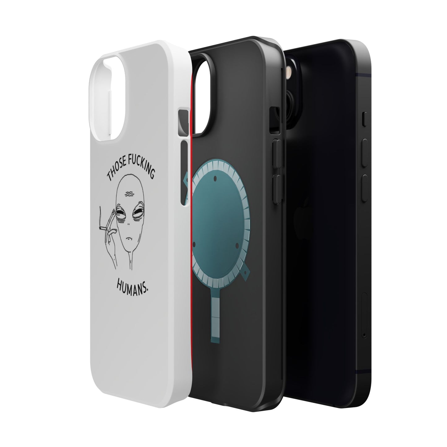 Alien-Inspired Magnetic Phone Cases | Unique Humor, Gifts for Friends, Stylish Protection, Quirky Phone Accessories, Birthday Gifts, [...]