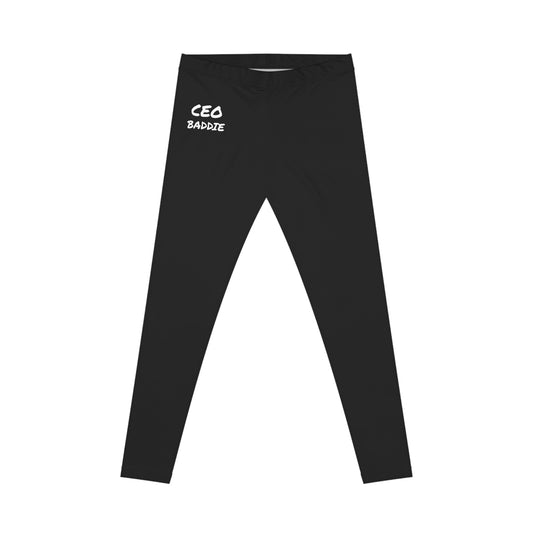 CEO Baddie Women's Casual Leggings | Trendy Activewear for Workouts, Lounging, Yoga, Fitness Fashion, Unique Gift Idea