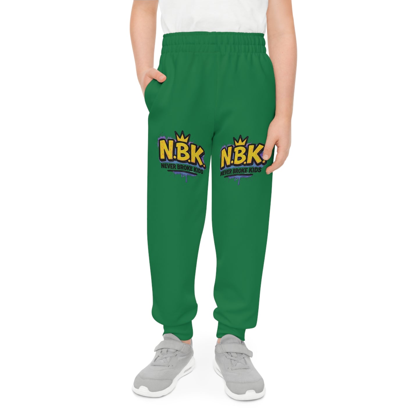 Youth Joggers with NBK Design - Comfortable Activewear for Kids, Perfect for Playtime, Sports, Gifts, and Casual Wear