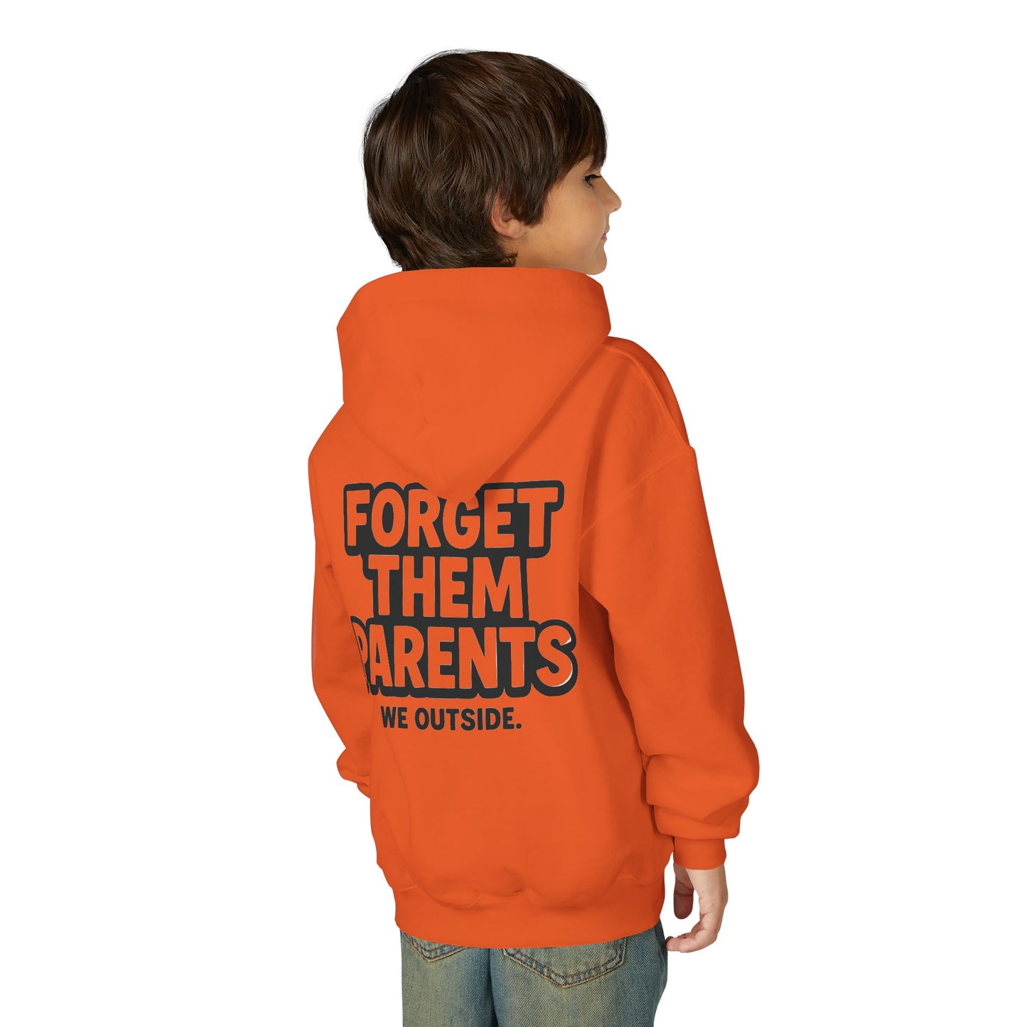 Youth Hoodie - Forget Them Parents | Trendy Sweatshirt for Teens | Perfect for Outdoor Fun, Gift for Birthday, Back to School, [...]
