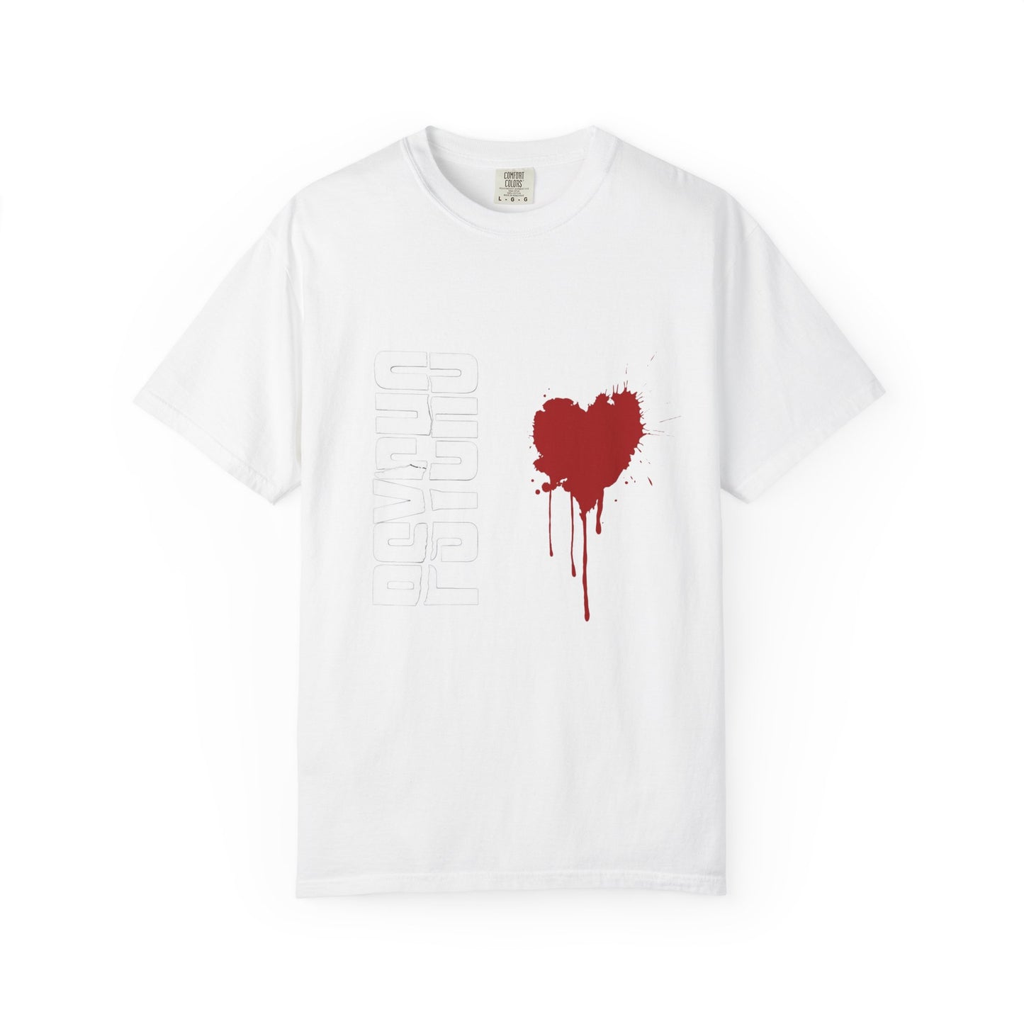 Bleeding Heart Unisex T-Shirt, Casual Love Tee, Heart Graphic Shirt, Gift for Him/Her, Streetwear, Valentine's Day Tee